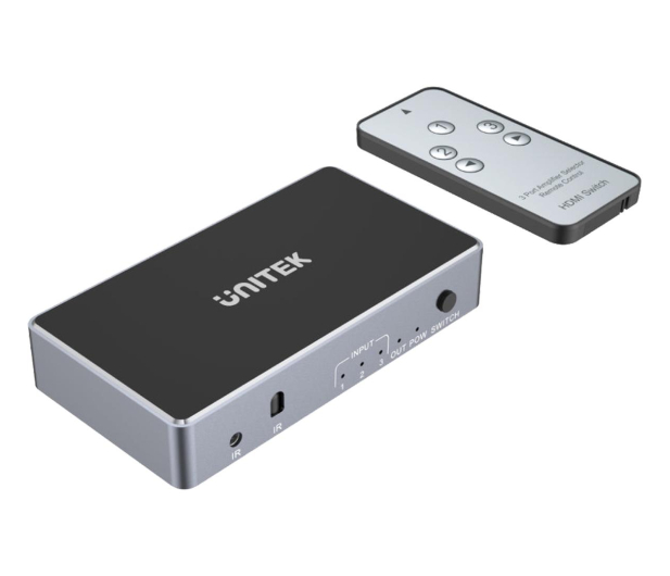 UNITEK Rozdzielacz sygnału HDMI 3 IN - 1 OUT; V1111A - 725565 - zdjęcie